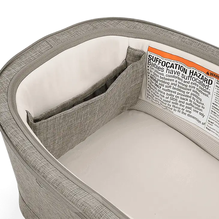 Nuna Swiv™ & Triv™ Series Bassinet + Stand BMW Collection - Graphene Nuna