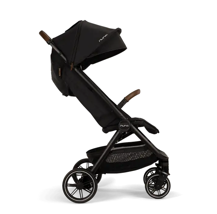 Nuna TRVL lx Compact Stroller - Caviar Nuna