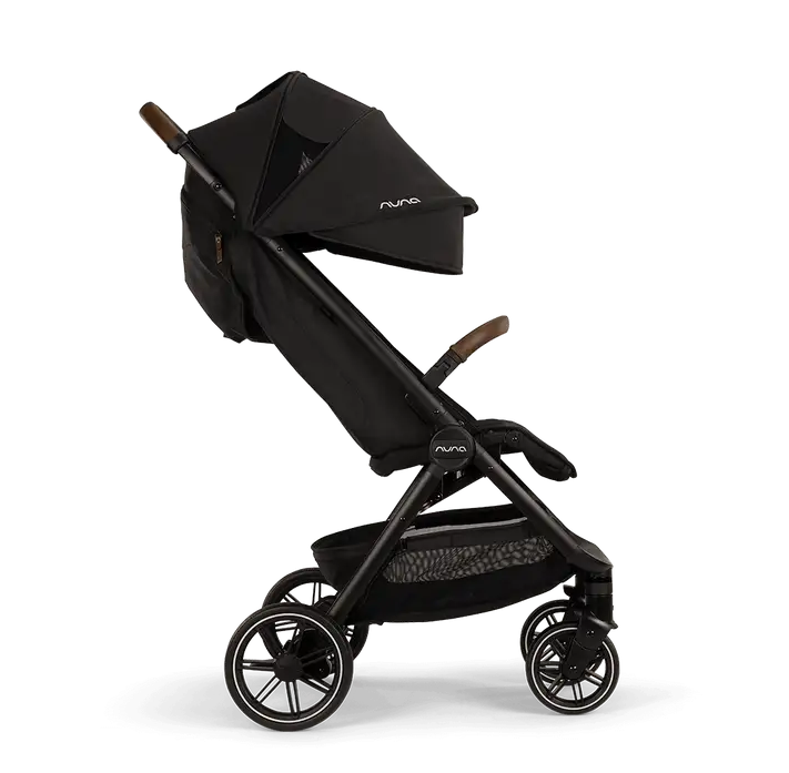 Nuna TRVL lx Compact Stroller - Caviar Nuna