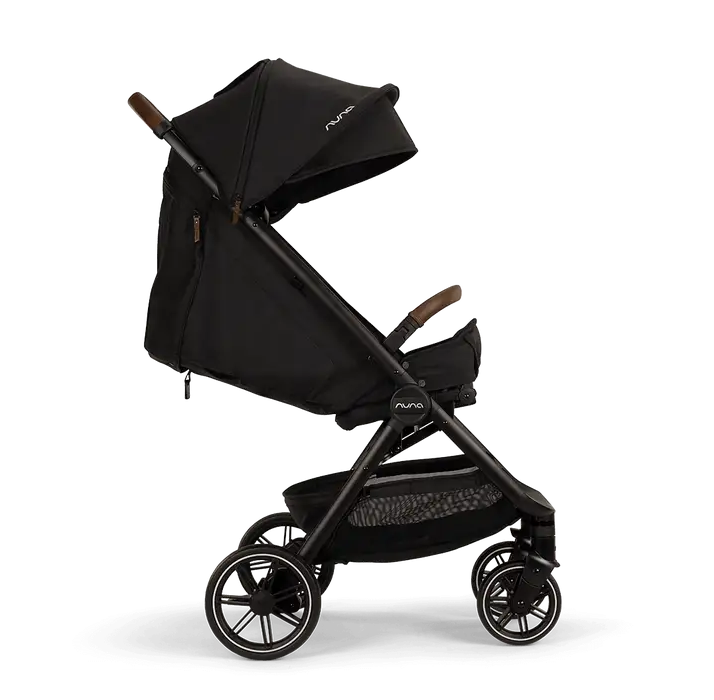 Nuna TRVL lx Compact Stroller - Caviar Nuna