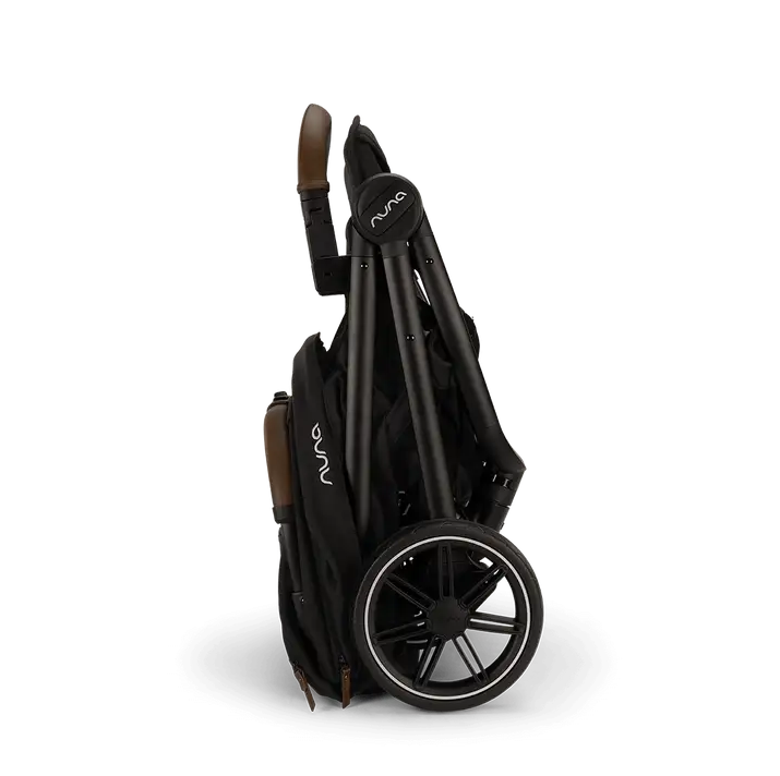 Nuna TRVL lx Compact Stroller - Caviar Nuna