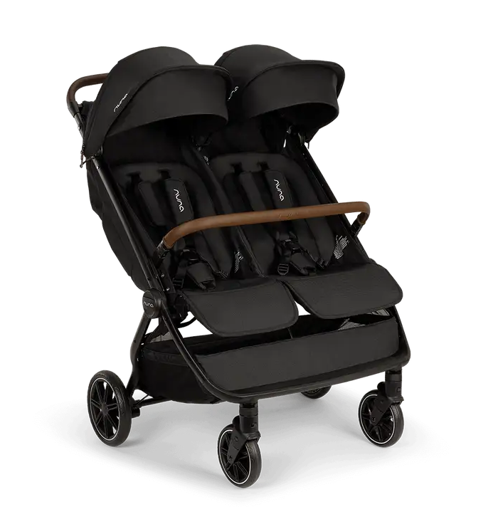Nuna Trvl Dubl Stroller - Caviar Nuna