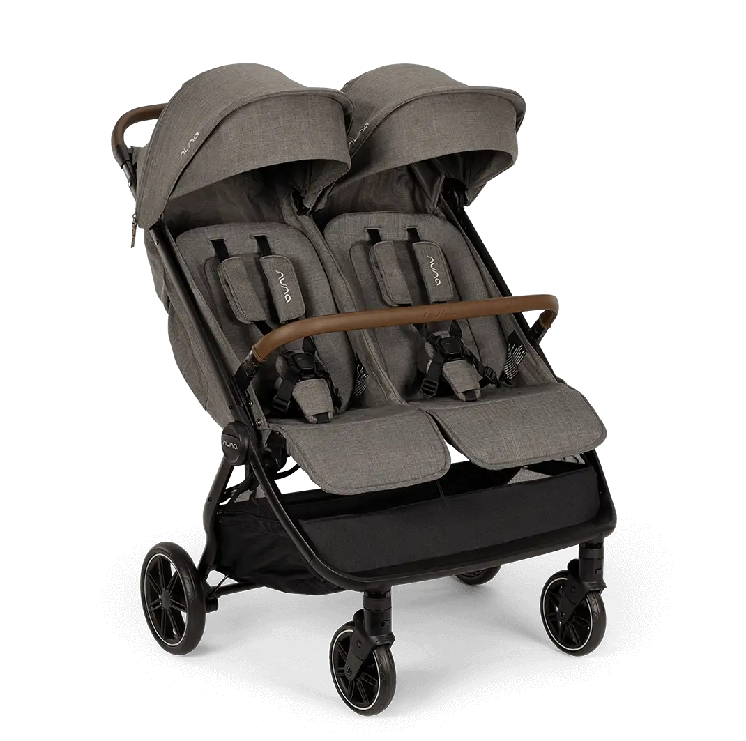 Nuna Trvl Dubl Stroller - Granite Nuna