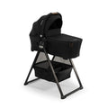Nuna Swiv™ & Triv™ Series Bassinet + Stand - Caviar Nuna