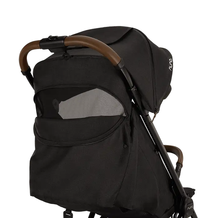 Nuna TRVL lx Compact Stroller - Caviar Nuna