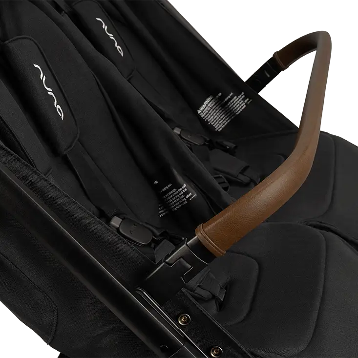 Nuna Trvl Dubl Stroller - Caviar Nuna