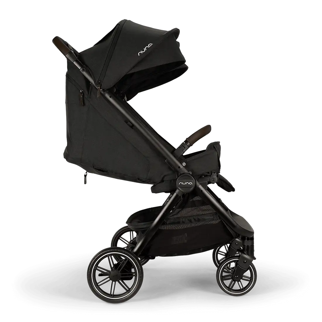 Nuna Trvl Dubl Stroller - Caviar Nuna
