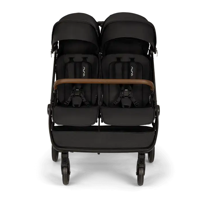 Nuna Trvl Dubl Stroller - Caviar Nuna
