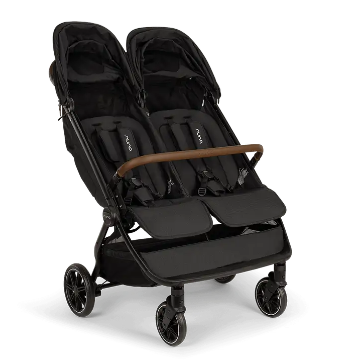 Nuna Trvl Dubl Stroller - Caviar Nuna