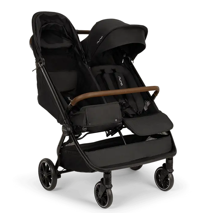 Nuna Trvl Dubl Stroller - Caviar Nuna