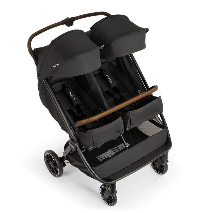 Nuna Trvl Dubl Stroller - Caviar Nuna