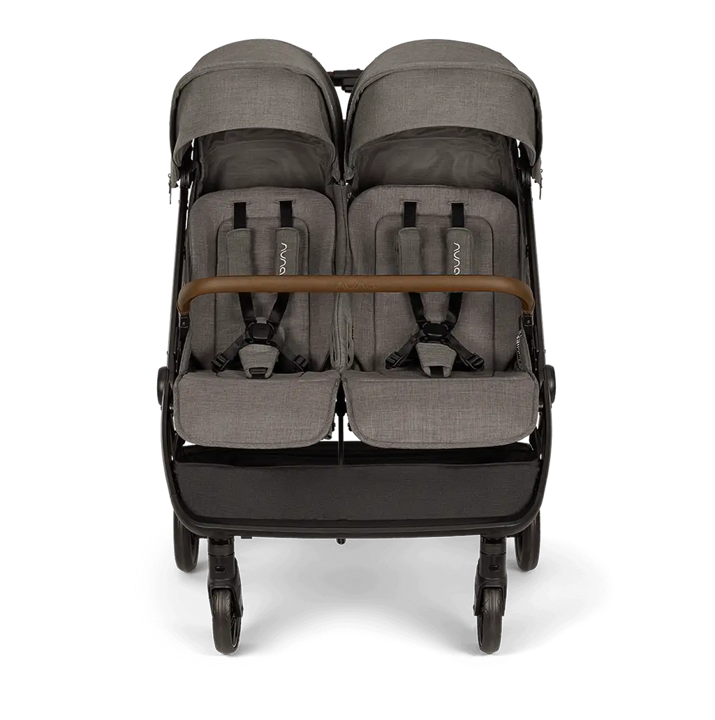 Nuna Trvl Dubl Stroller - Granite Nuna