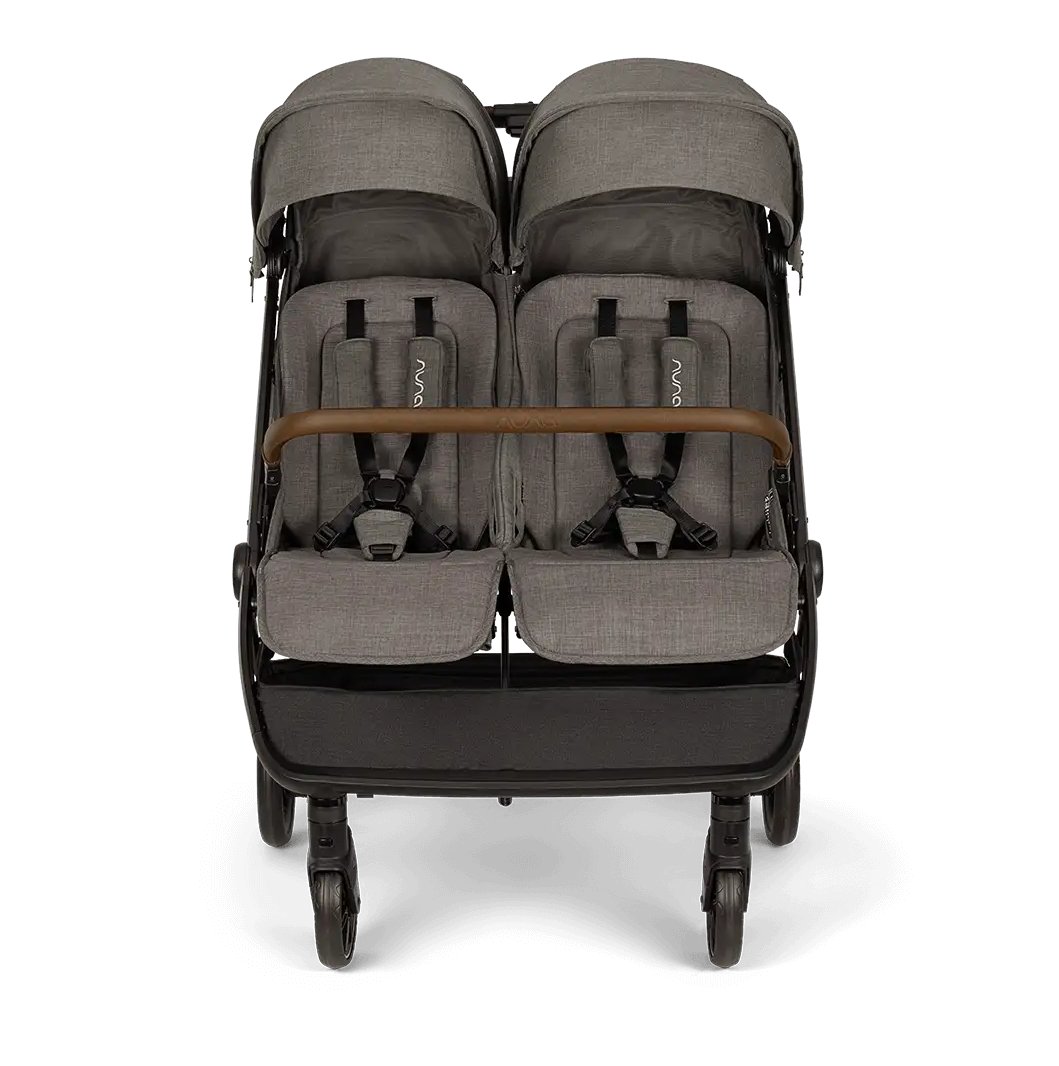 Nuna Trvl Dubl Stroller - Granite Nuna