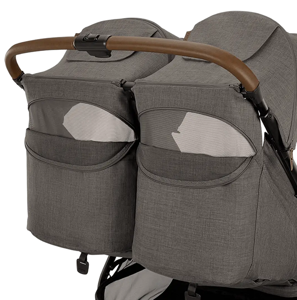 Nuna Trvl Dubl Stroller - Granite Nuna