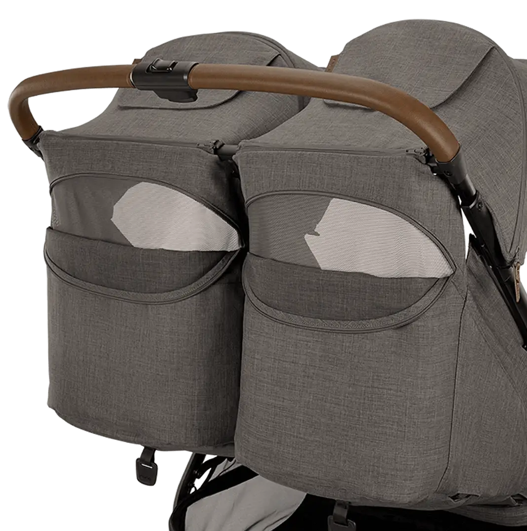 Nuna Trvl Dubl Stroller - Granite Nuna