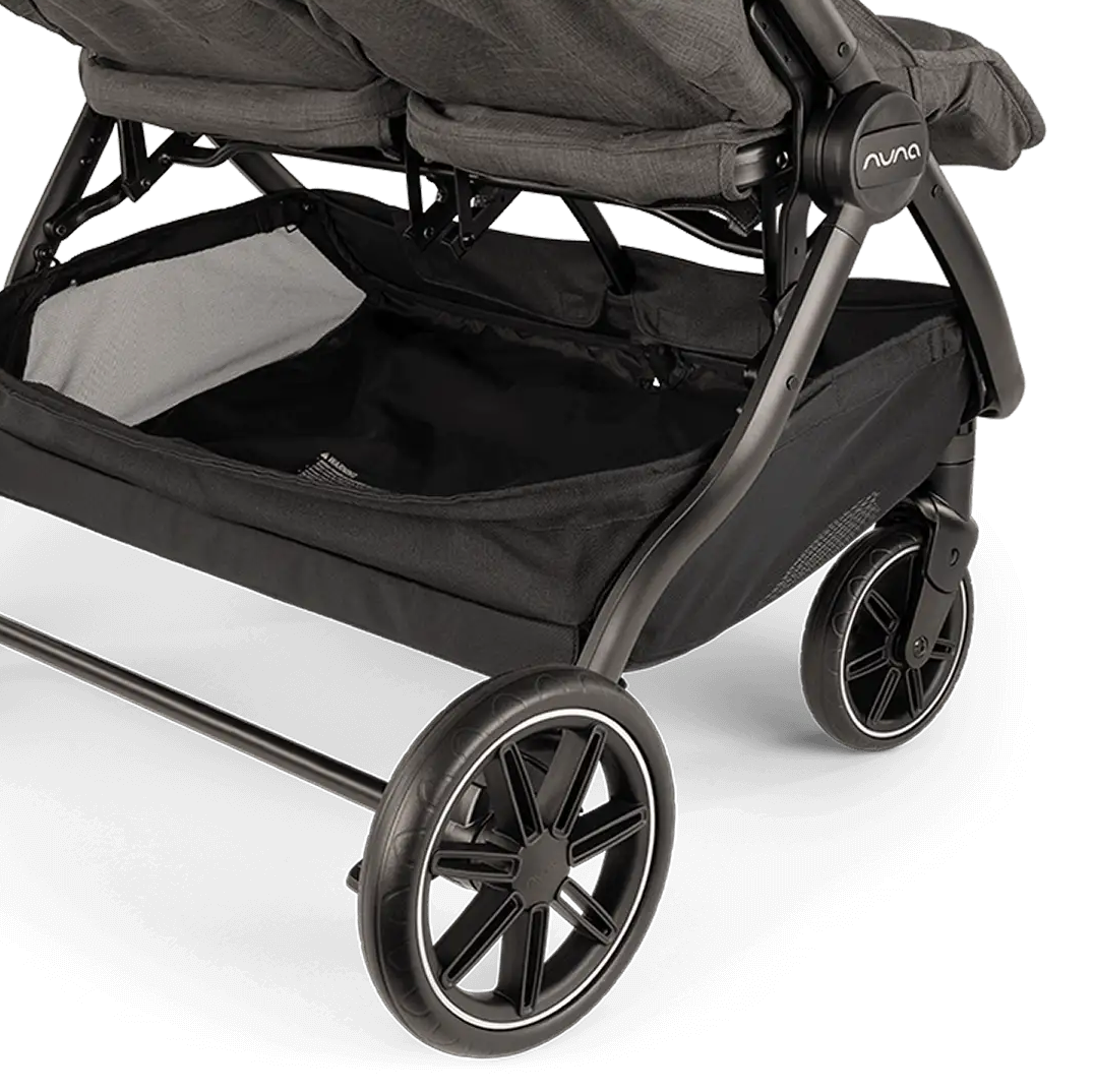Nuna Trvl Dubl Stroller - Granite Nuna