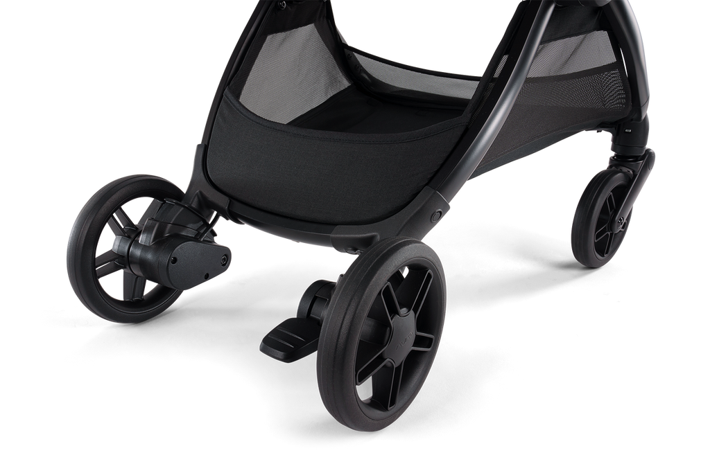 Nuna VIAA cabn Ultra Compact Stroller - Caviar Nuna