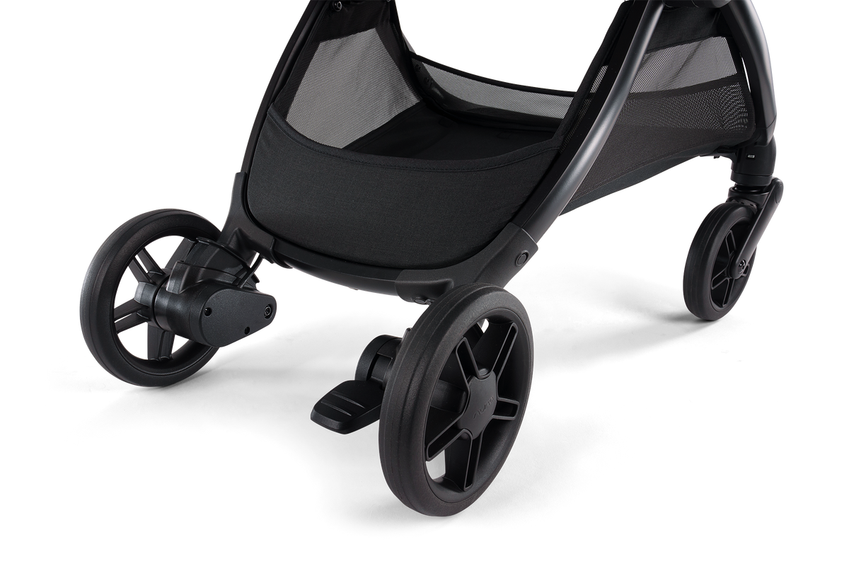 Nuna VIAA cabn Ultra Compact Stroller - Caviar Nuna