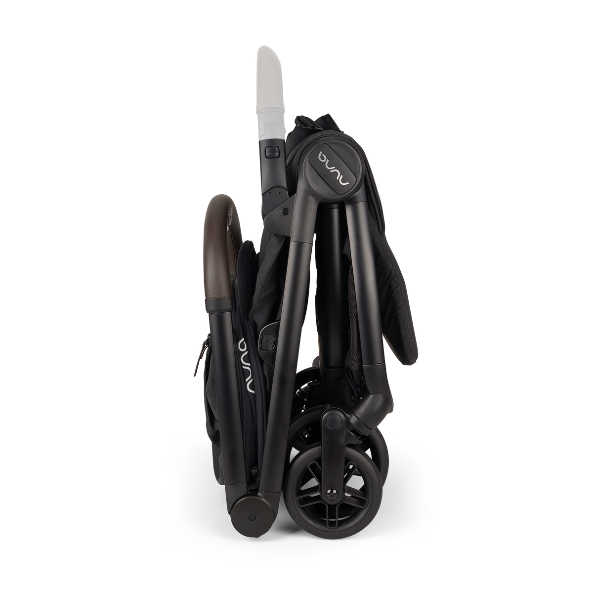 Nuna VIAA cabn Ultra Compact Stroller - Caviar Nuna