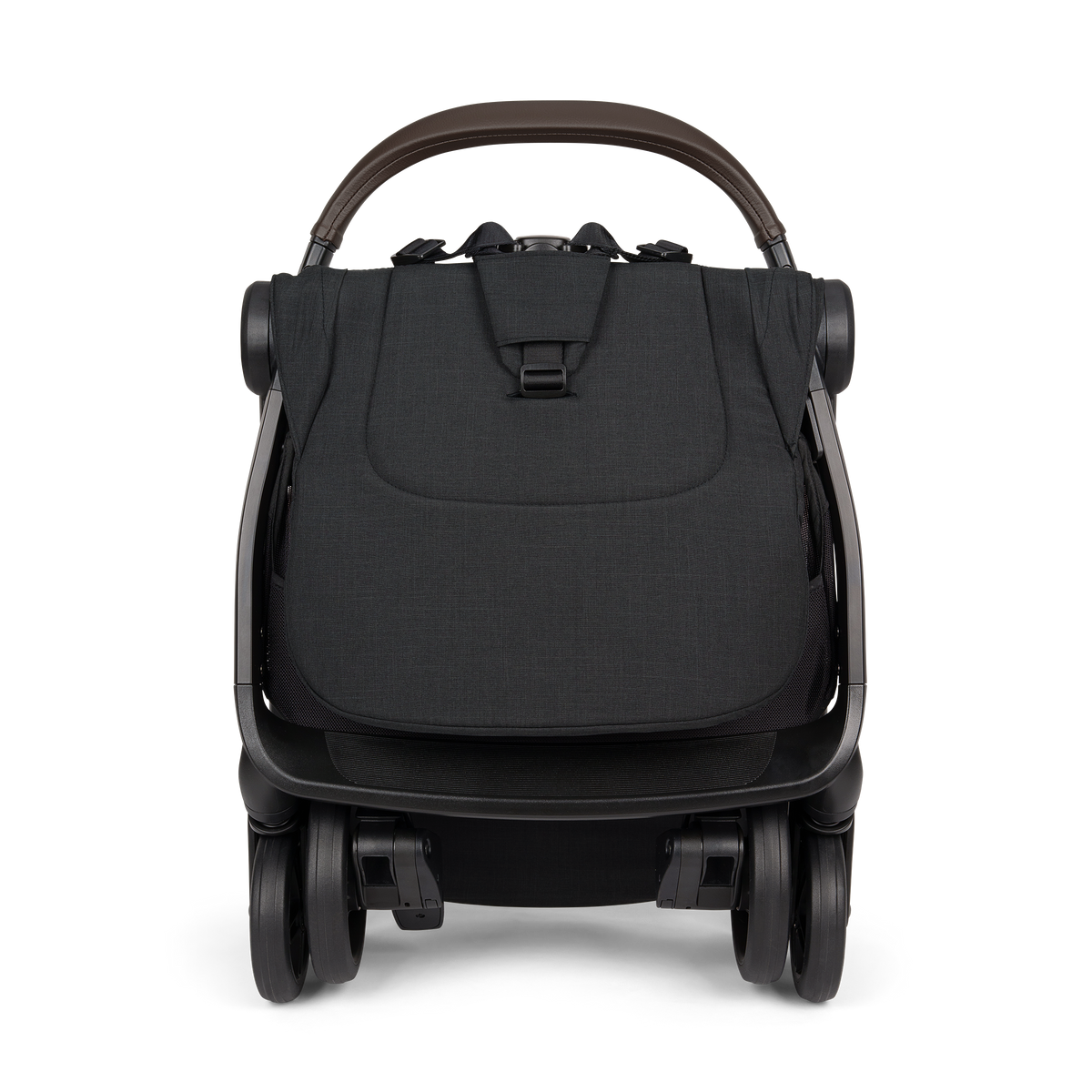 Nuna VIAA cabn Ultra Compact Stroller - Caviar Nuna