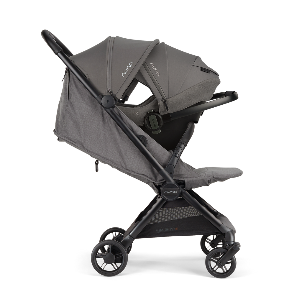 Nuna VIAA cabn Ultra Compact Stroller - Pewter Nuna