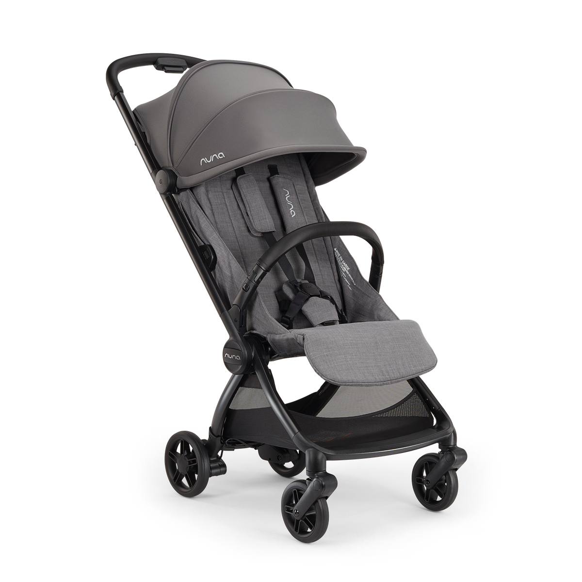 Nuna VIAA cabn Ultra Compact Stroller - Pewter Nuna