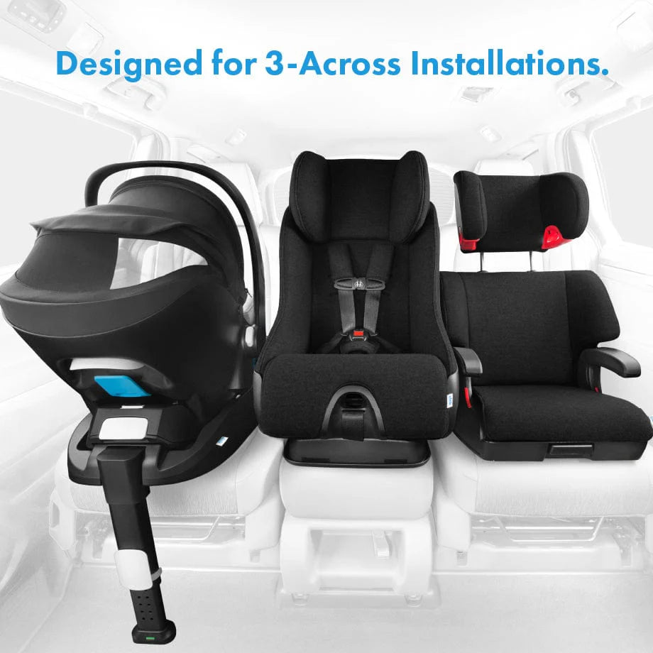 Clek Oobr High Back Booster Seat - Railroad (Flame Retardant Free) Clek