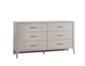 Natart Juvenile Palo Double Dresser 56" - Dove Natart