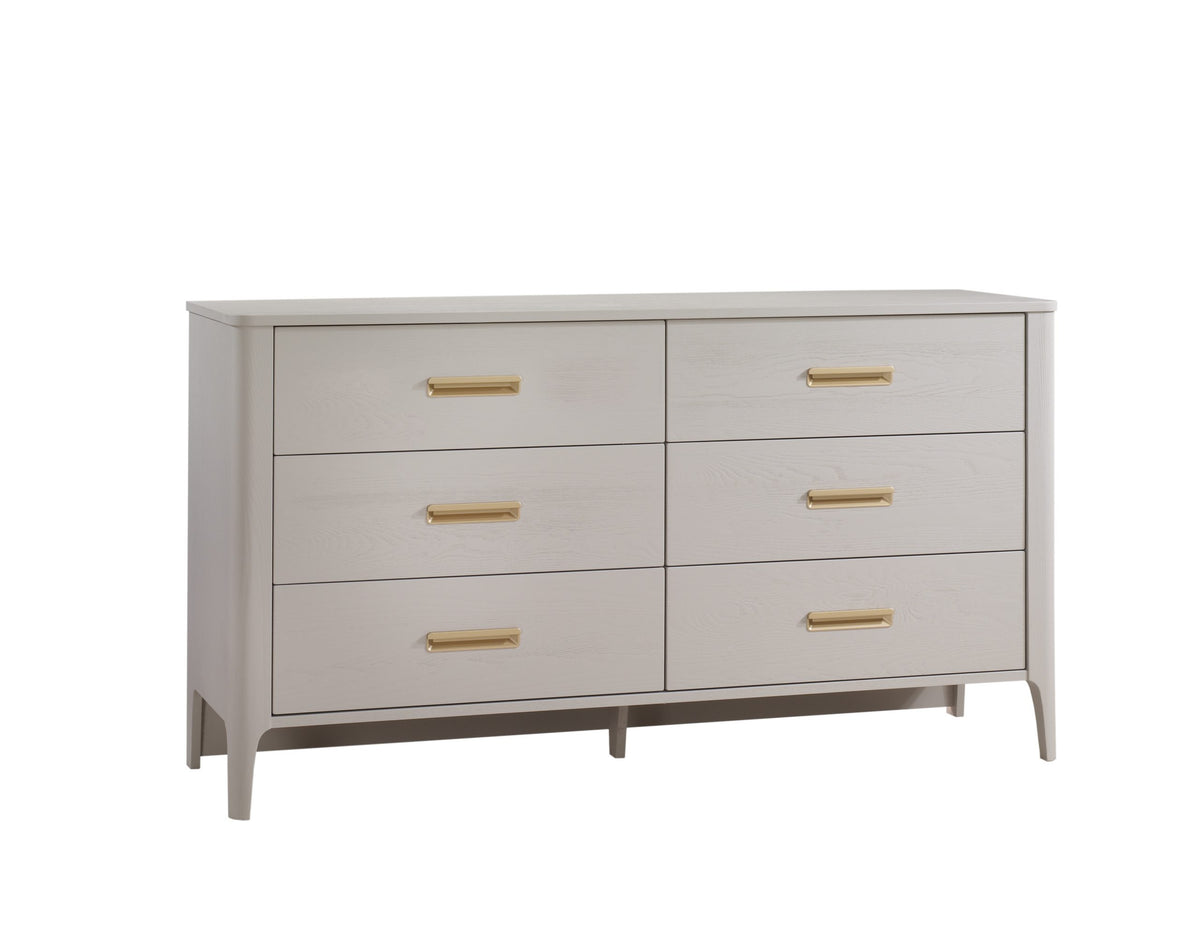 Natart Juvenile Palo Double Dresser 56" - Dove Natart
