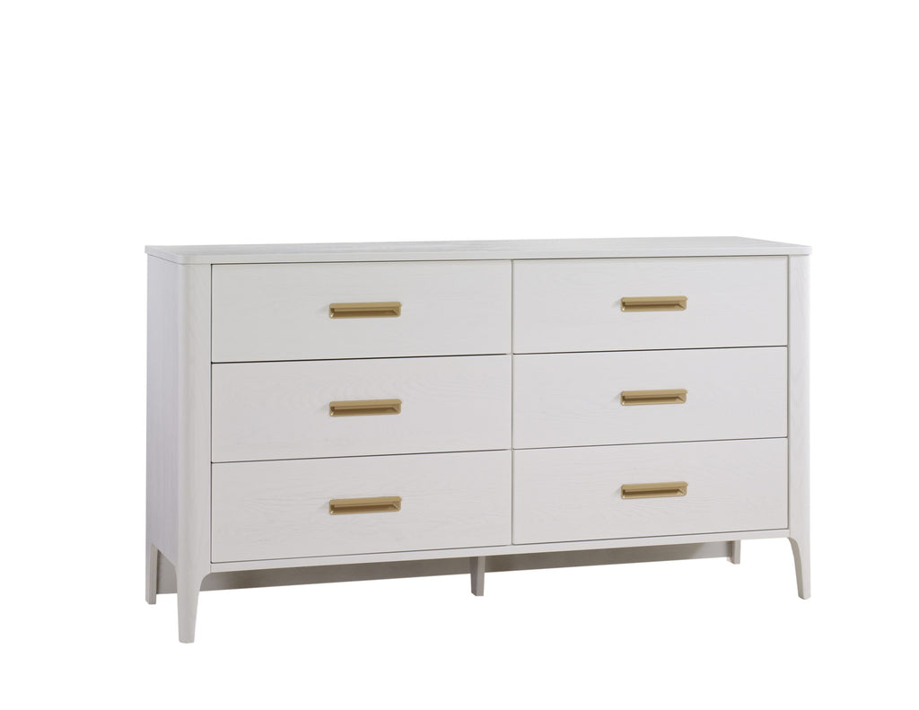 Natart Juvenile Palo Double Dresser 56" - White Natart