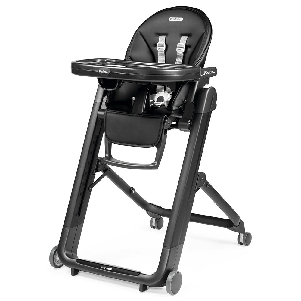 Peg Perego Siesta High Chair - True Black Peg Perego