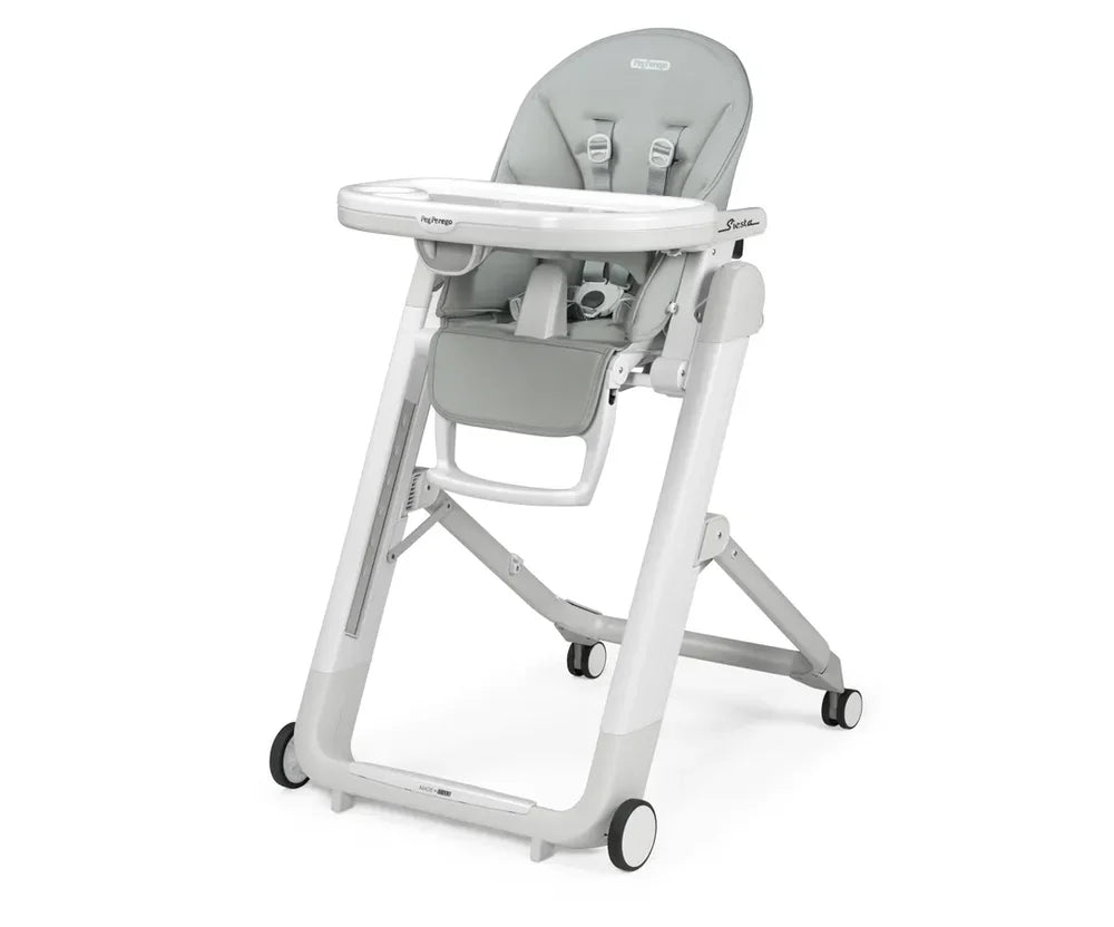 Peg Perego Siesta High Chair - Pure Grey Peg Perego