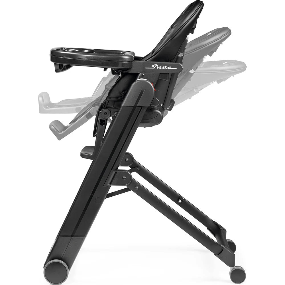 Peg Perego Siesta High Chair - True Black Peg Perego