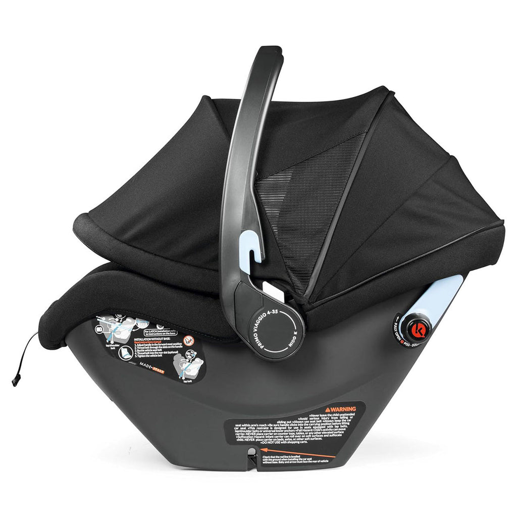 Peg Perego Viaggio Nido Infant Car Seat - True Black Peg Perego