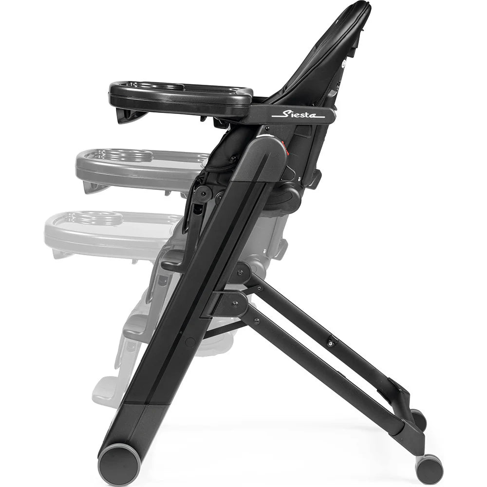 Peg Perego Siesta High Chair - True Black Peg Perego