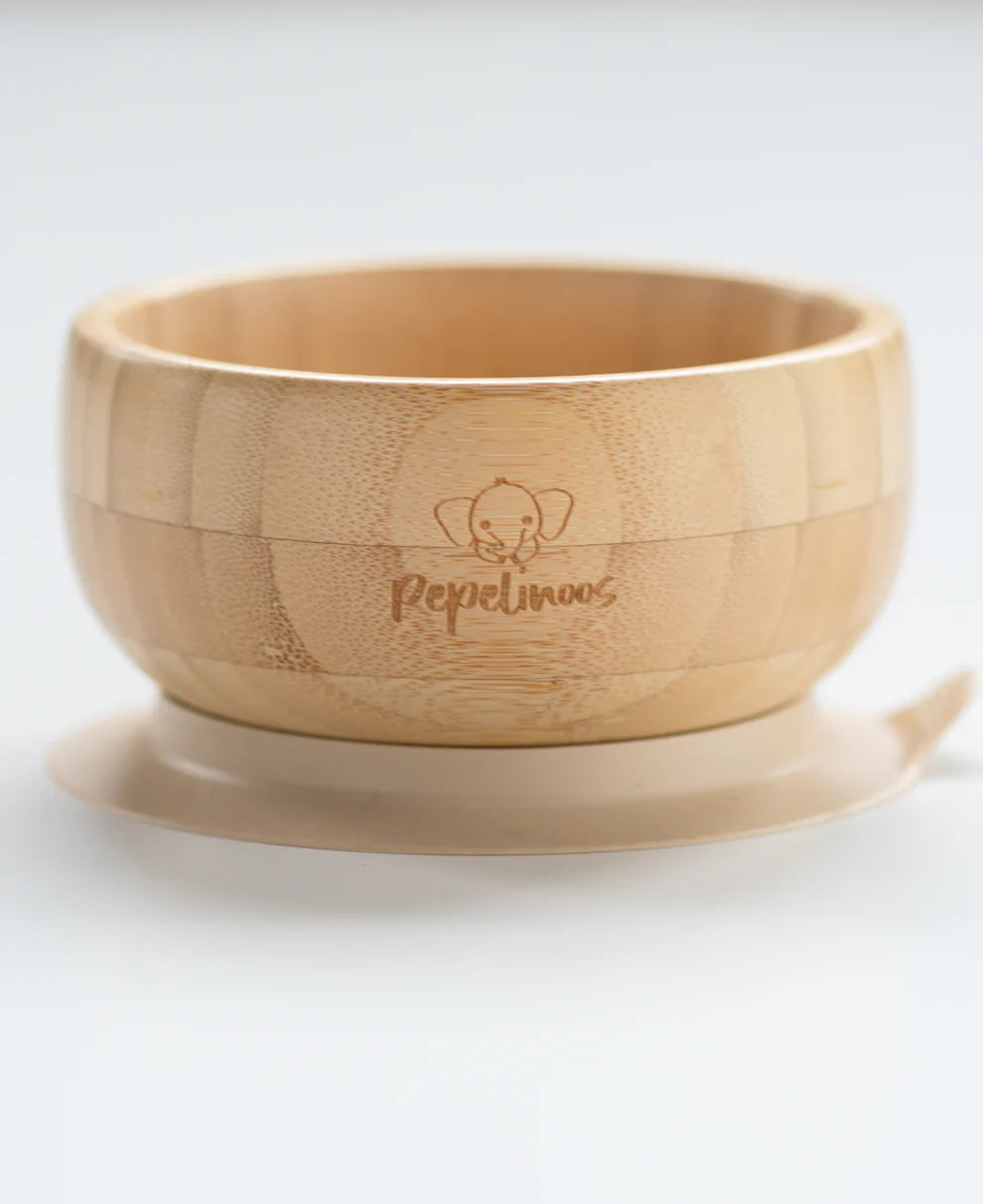 Pepelinoos Bamboo Baby Bowl & Spoon Pepelinoos