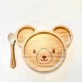 Pepelinoos Bamboo Baby Bear Suction Plate Pepelinoos