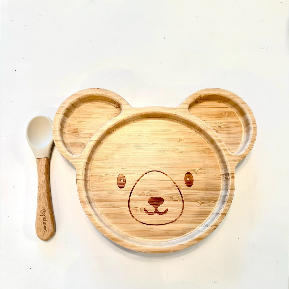 Pepelinoos Bamboo Baby Bear Suction Plate Pepelinoos