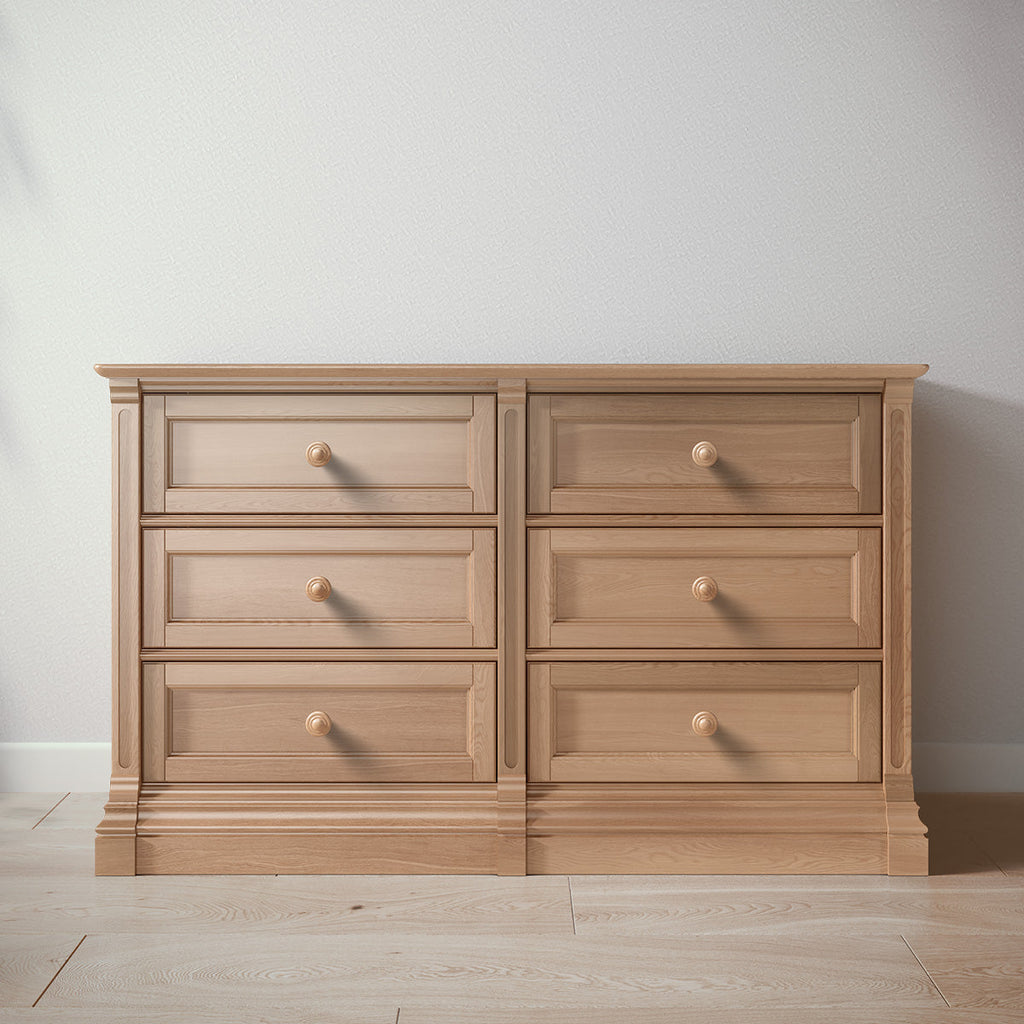 Romina Furniture Imperio Double Dresser - Alberto Puro Romina Furniture