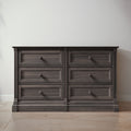 Romina Furniture Imperio Double Dresser - Aqua Grey Romina Furniture