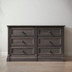 Romina Furniture Imperio Double Dresser - Aqua Grey Romina Furniture