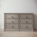 Romina Furniture Imperio Double Dresser - Ash Romina Furniture