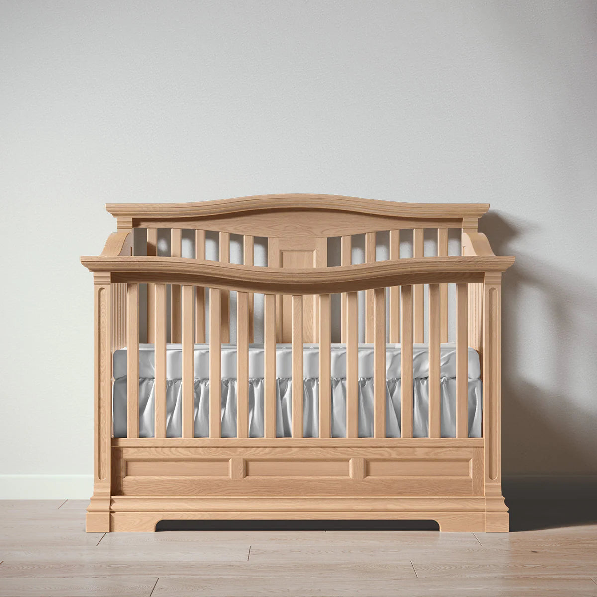 Romina Furniture Imperio Open Back Convertible Crib - Albero Puro Romina Furniture