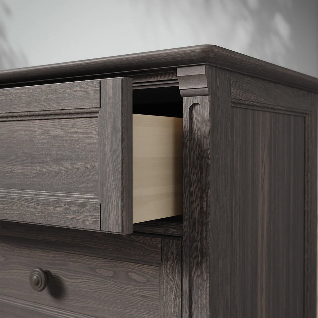 Romina Furniture Imperio Double Dresser - Nocello Romina Furniture