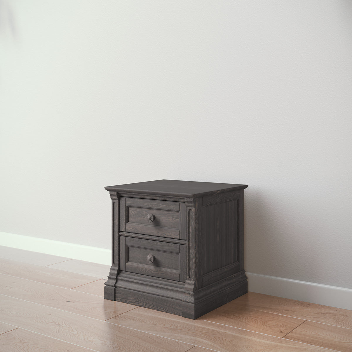 Romina Furniture Imperio Nightstand - Bianco Santinato Romina Furniture