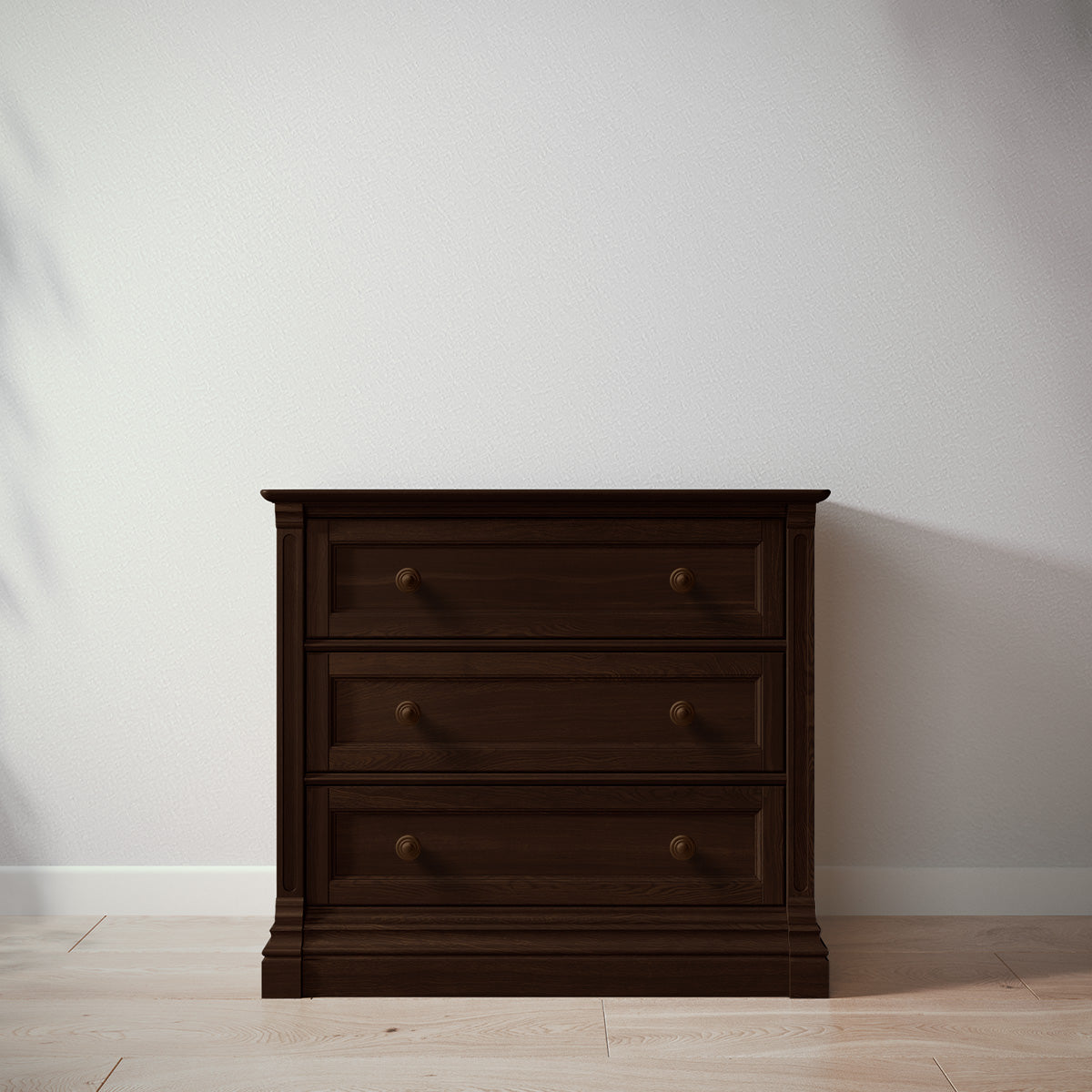 Romina Furniture Imperio Single Dresser - Nocello Romina Furniture