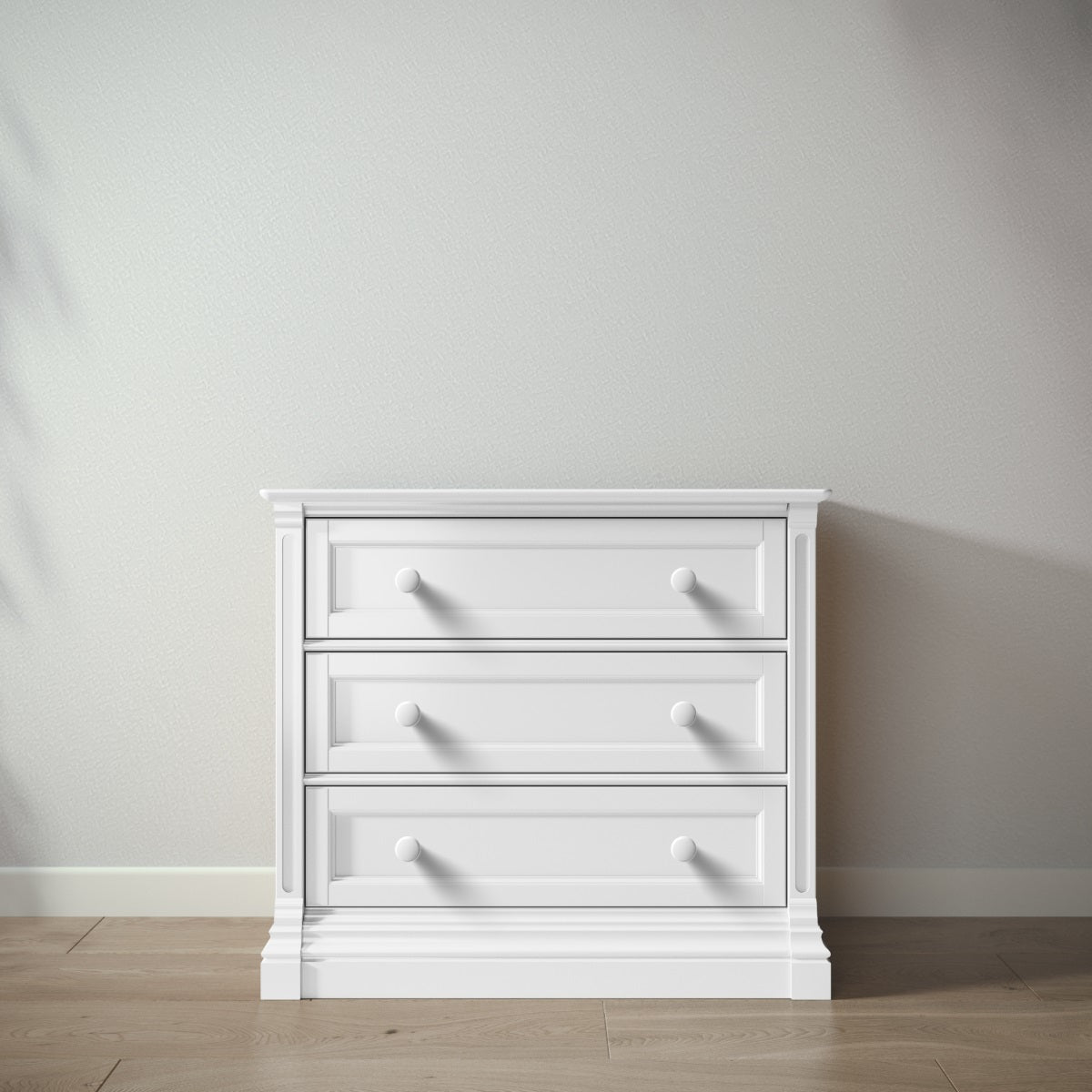 Romina Furniture Imperio Single Dresser - Solid White Romina Furniture