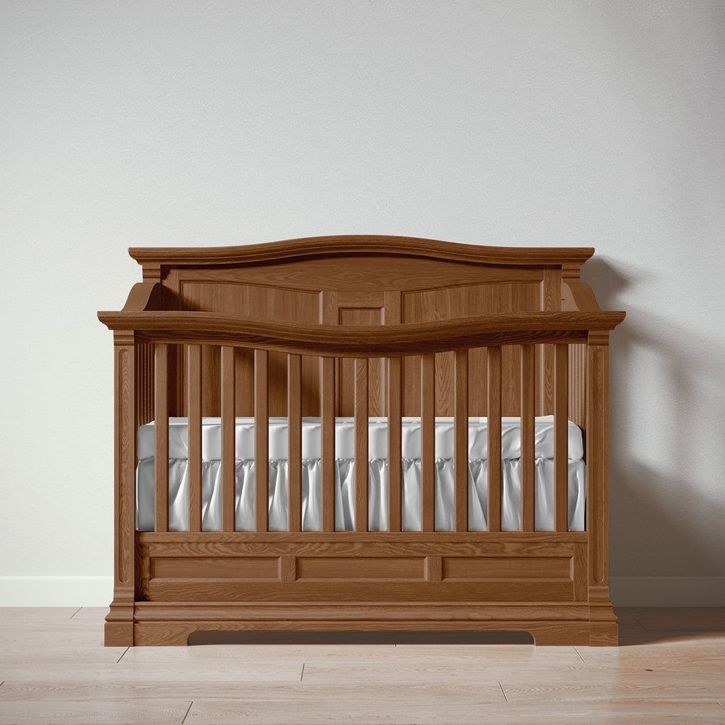 Romina Furniture Imperio Solid Back Convertible Crib - Bruno Antico Romina Furniture