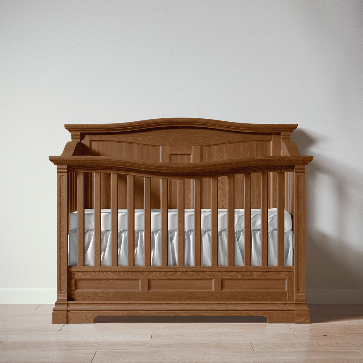 Romina Furniture Imperio Solid Back Convertible Crib - Bruno Antico Romina Furniture