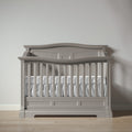 Romina Furniture Imperio Solid Back Convertible Crib - Ash Romina Furniture